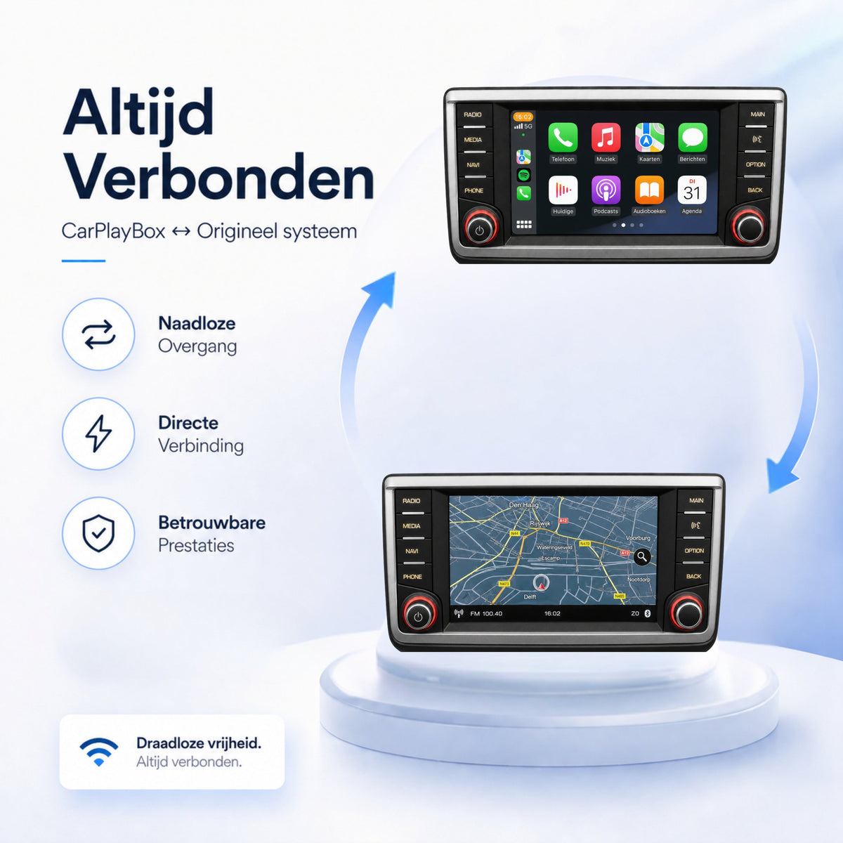 Ferrari California T | 2015 t/m 2018 | CarPlay & Android Auto Box-5