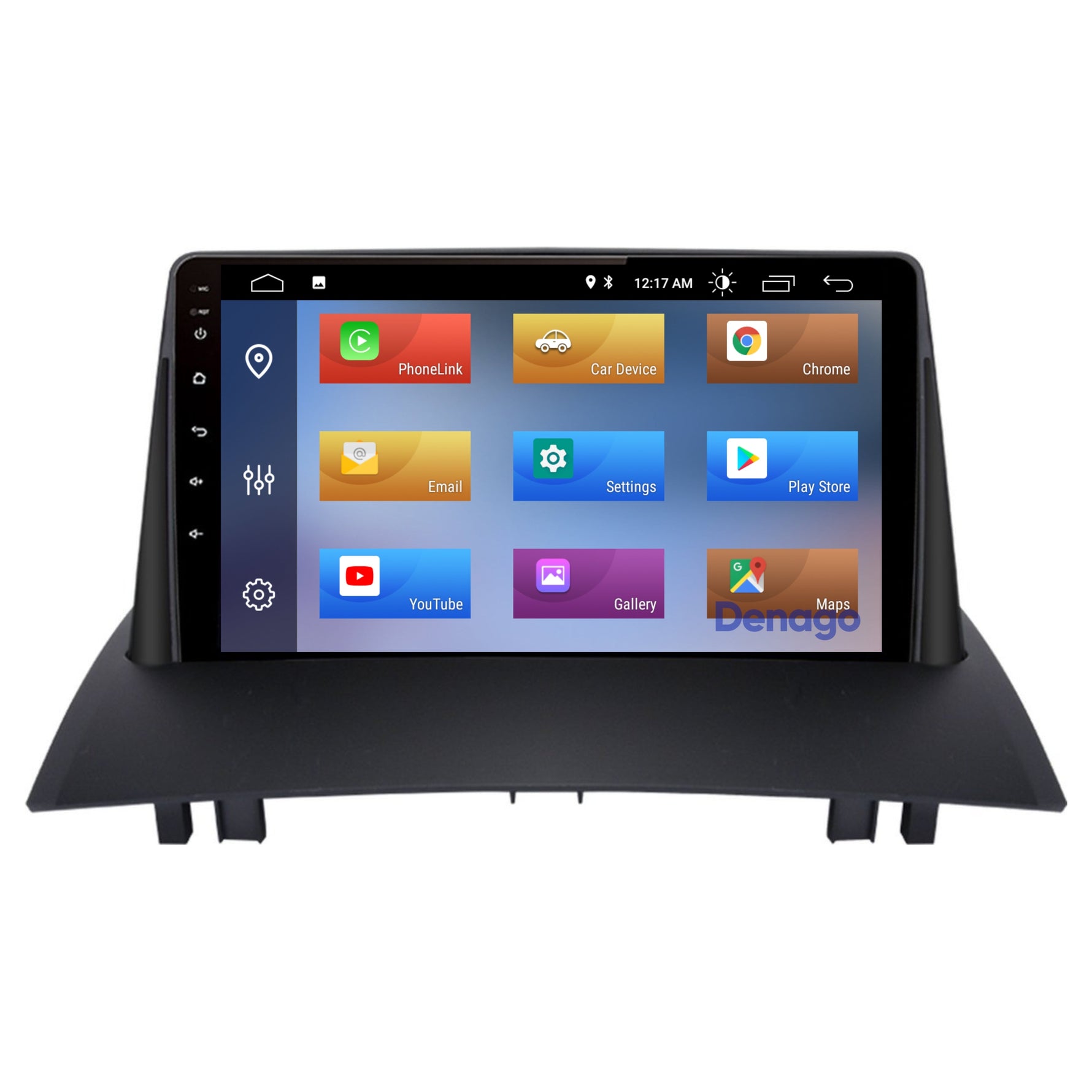 Renault Mégane II CarPlay autoradio | 2003 t/m 2008 | Denago DNG-A175 | 9 inch | Android 13 | Draadloos CarPlay & Android Auto