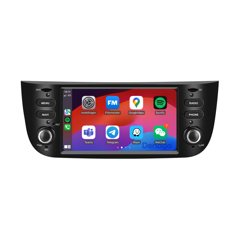 Fiat Punto Linea Autoradio | CarPlay | Android 13 | 2+64GB-5