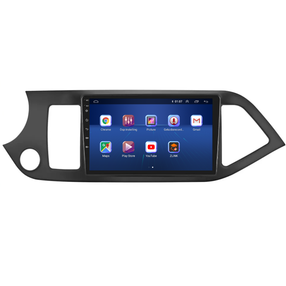 Kia Picanto Android 13 autoradio CarPlay Android Auto 2011-2016-2