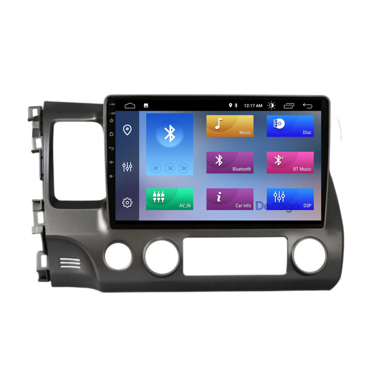 Honda Civic CarPlay autoradio | 2007 t/m 2011 | Denago DNG-A51 | 10 inch | Android 13 | Draadloos CarPlay & Android Auto-3