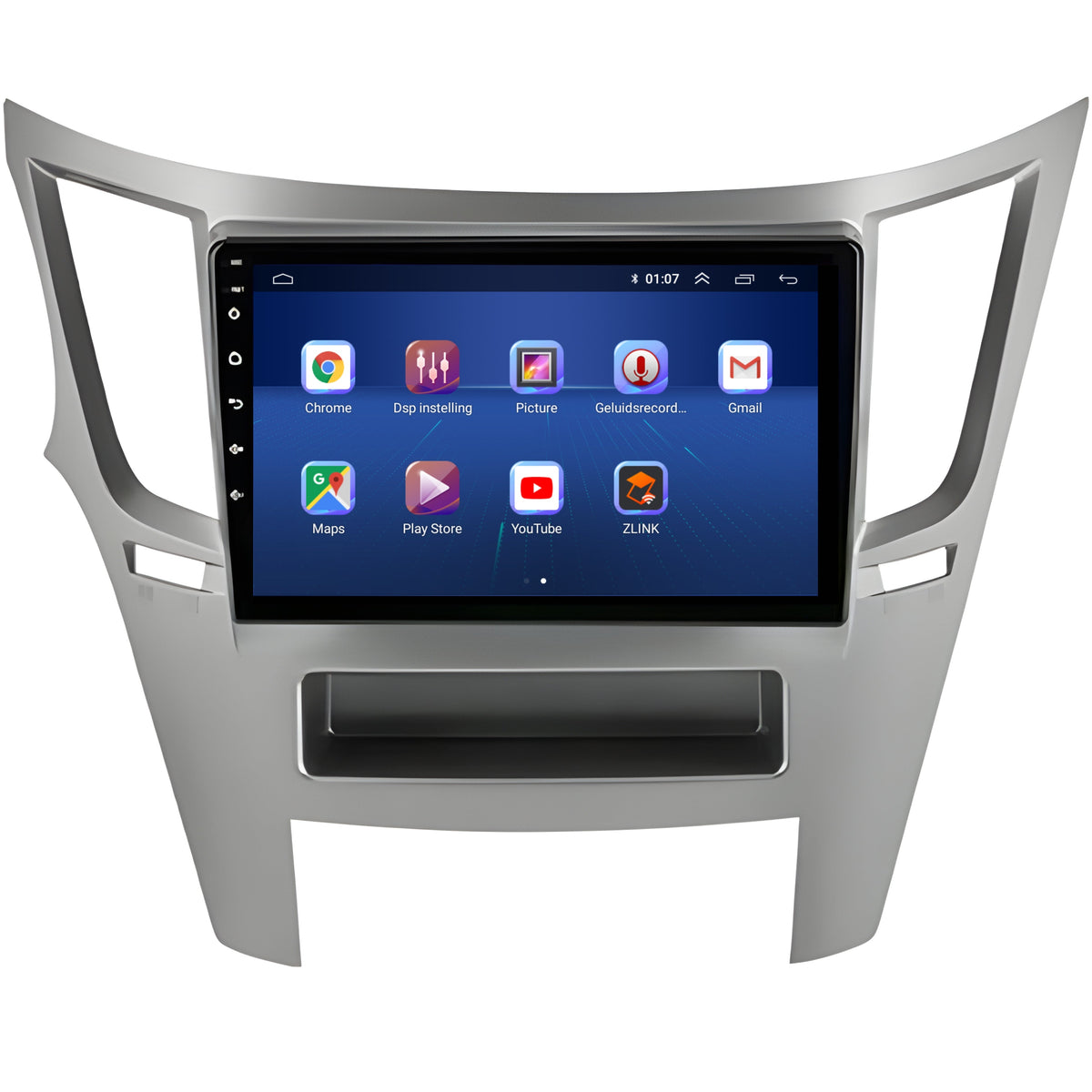 Subaru Outback CarPlay & Android Auto car radio | 2009 to 2015 | Android 13 | Davilon-5