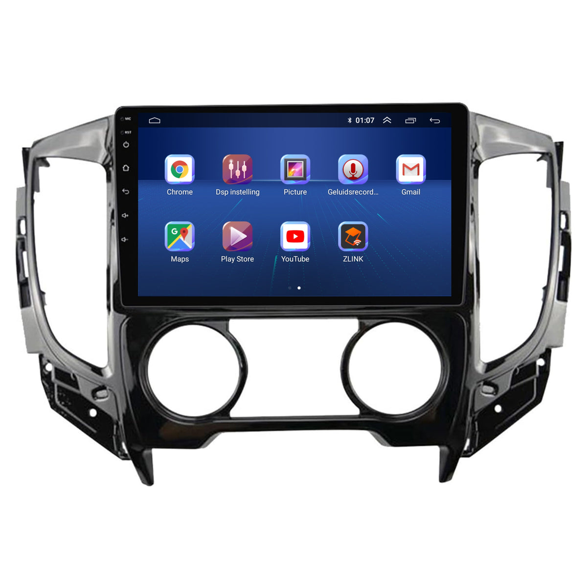 Mitsubishi Triton CarPlay & Android Auto Autoradio | 2015 bis 2018 | Android 13 | Davilon-5