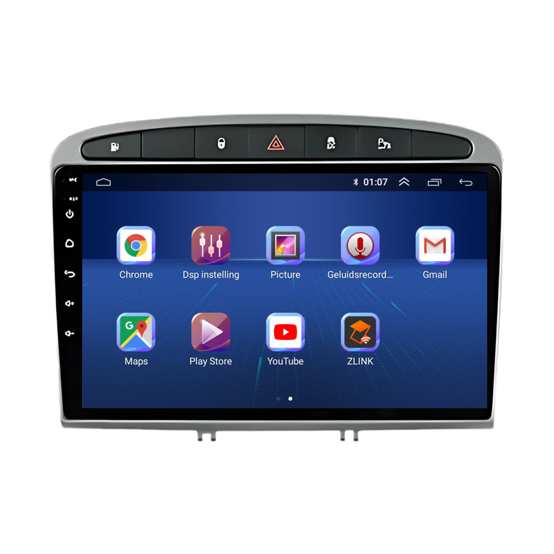 Peugeot 408 / 308 | Android 13 | Autoradio | 2007 t/m 2014 | CarPlay & Android Auto-3