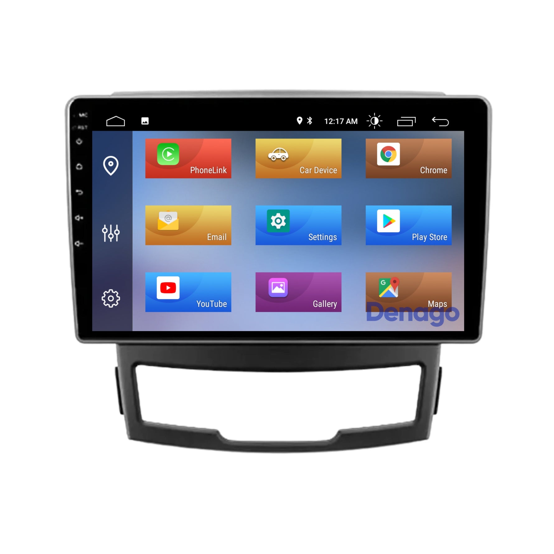 SsangYong Korando CarPlay autoradio | 2011 t/m 2014 | Denago DNG-A259 | 9 inch | Android 13 | Draadloos CarPlay & Android Auto