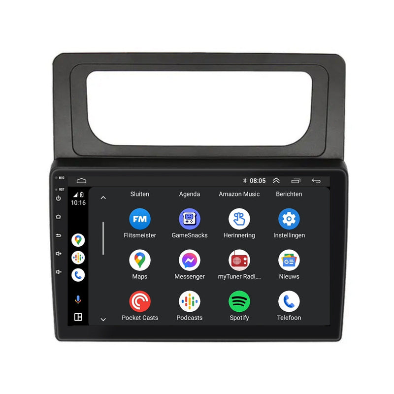 Volkswagen Caddy CarPlay & Android Auto autoradio | 2010 t/m 2015 | Android 15 | Davilon-2
