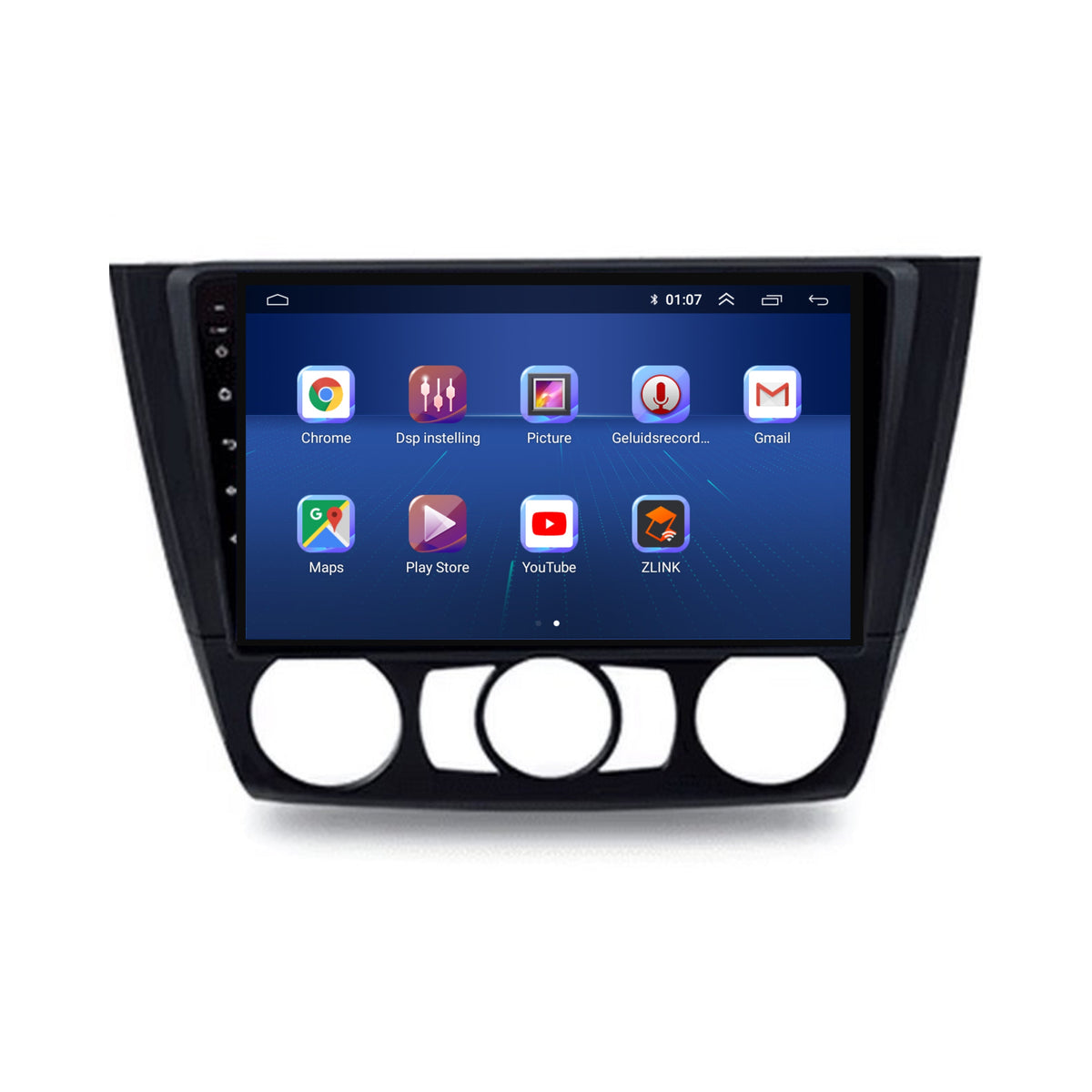 BMW 1 Serie E81 E82 E87 E88 | Android 13 | Autoradio | 2004 t/m 2012 | CarPlay & Android Auto-3