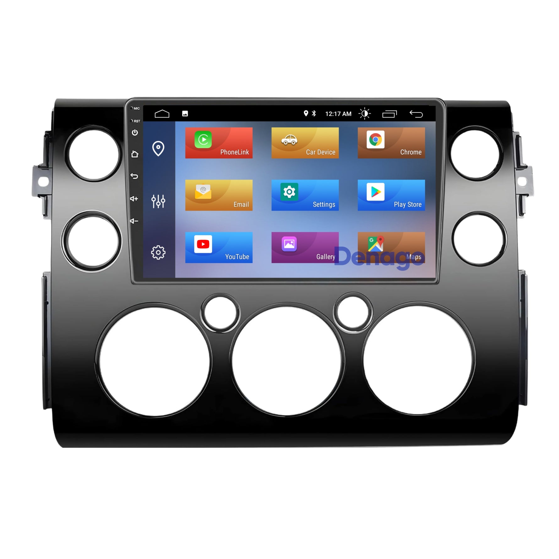 Toyota FJ Cruiser CarPlay autoradio | 2006 t/m 2017 | Denago DNG-A308 | 9 inch | Android 13 | Draadloos CarPlay & Android Auto