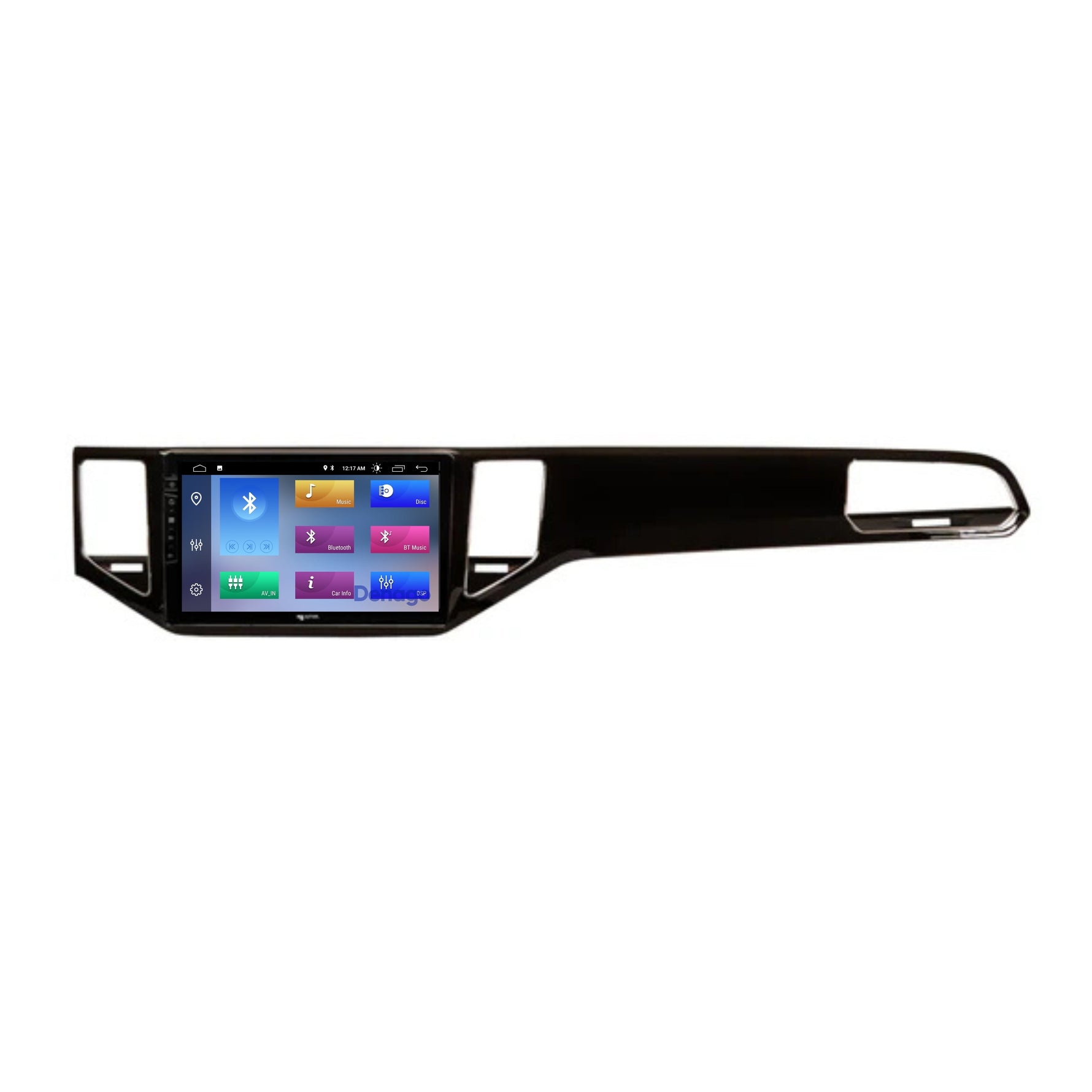 Volkswagen Golf Sportsvan | 2015 t/m 2021 | CarPlay autoradio | Denago DNG-A258 | 10 inch | Android 13 | Draadloos CarPlay & Android Auto