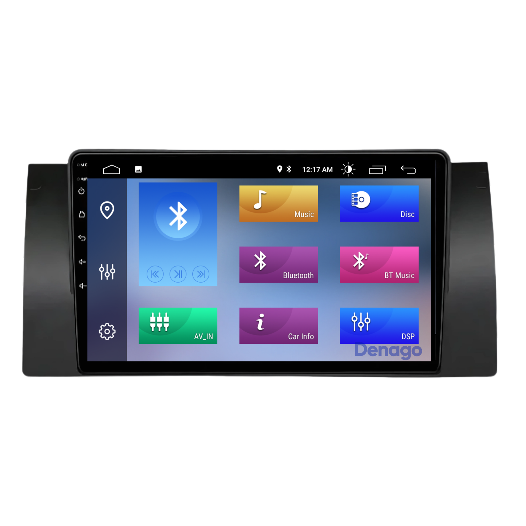 BMW X5 E53 CarPlay autoradio | 2000 t/m 2006 | Denago DNG-A44 | 9 inch | Android 13 | Draadloos CarPlay & Android Auto