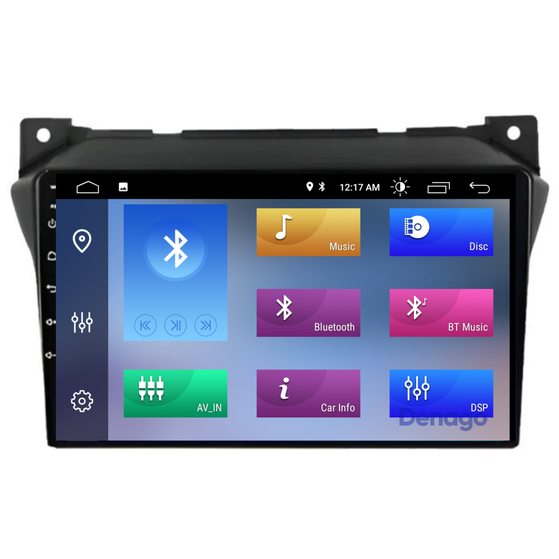 Suzuki Alto CarPlay autoradio | 2008 t/m 2016 | Denago DNG-A53 | 9 inch | Android 13 | Draadloos CarPlay & Android Auto
