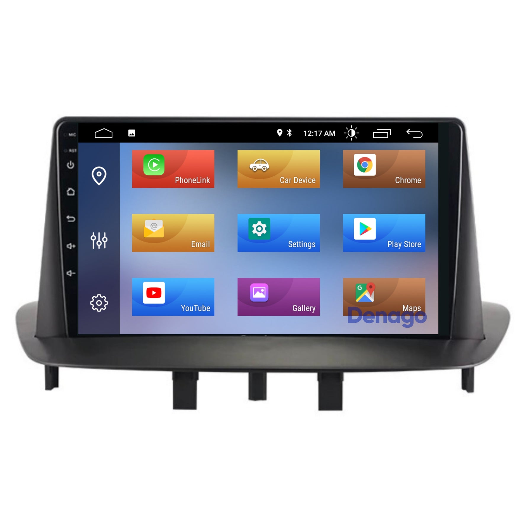 Renault Mégane III CarPlay autoradio | 2008 t/m 2016 | Denago DNG-A176 | 9 inch | Android 13 | Draadloos CarPlay & Android Auto