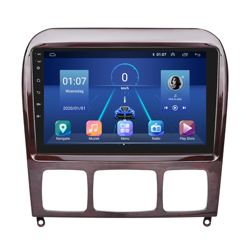 Mercedes S-Klasse | Android 13 l Autoradio | 1999 t/m 2005 | Carplay & Android Auto-6
