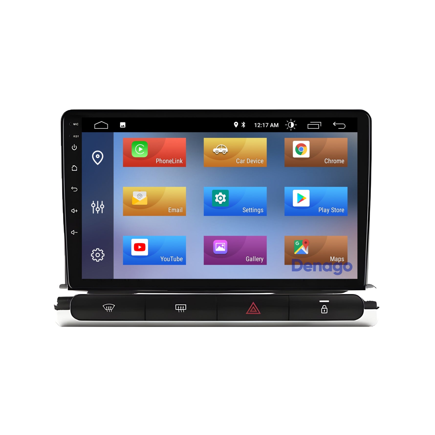 Citroën C3 CarPlay autoradio | Denago DNG-A307 |  9 inch | Android 13 | Draadloos CarPlay & Android Auto