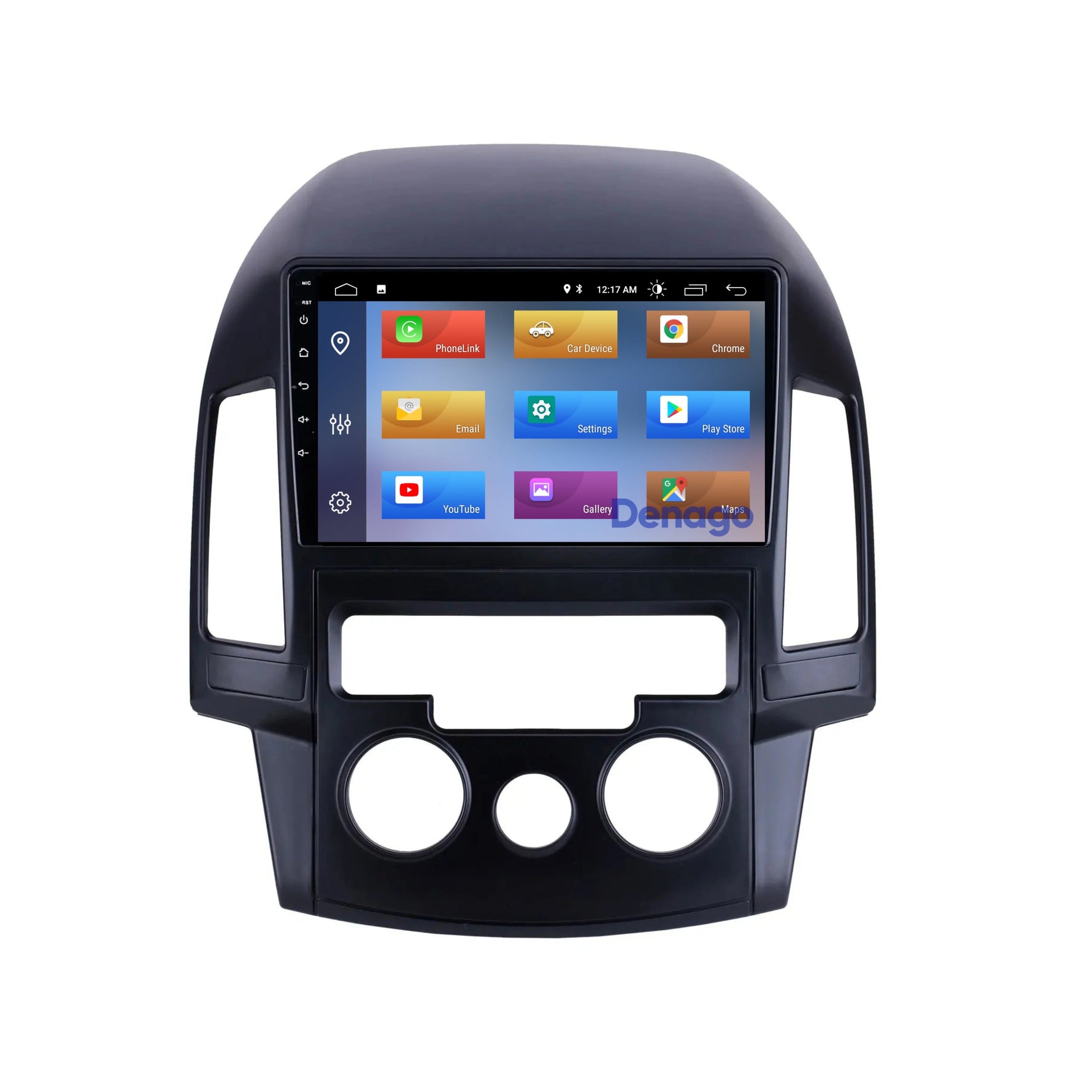 Hyundai i30 CarPlay autoradio | 2007 t/m 2012 | Denago DNG-A191 | 9 inch | Android 13 | Draadloos CarPlay & Android Auto