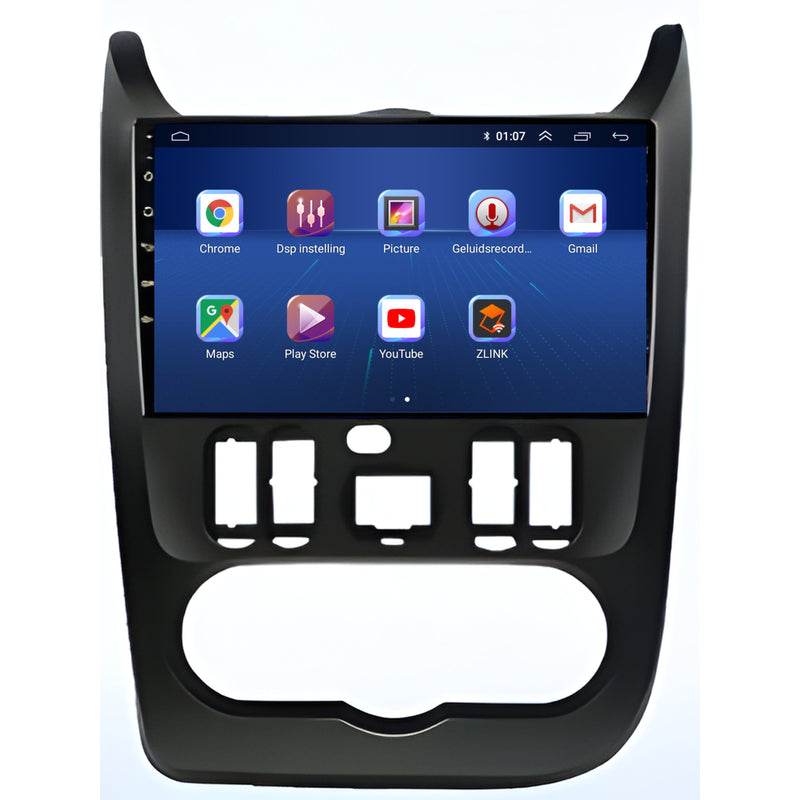 Dacia Logan | Android 13 | Autoradio | 2010 t/m 2013 | CarPlay & Android Auto-3