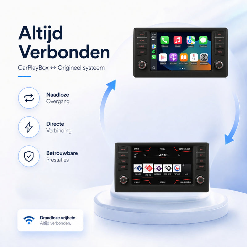 SEAT Ateca | 2016 t/m 2020 | CarPlay & Android Auto Box | MIB-5