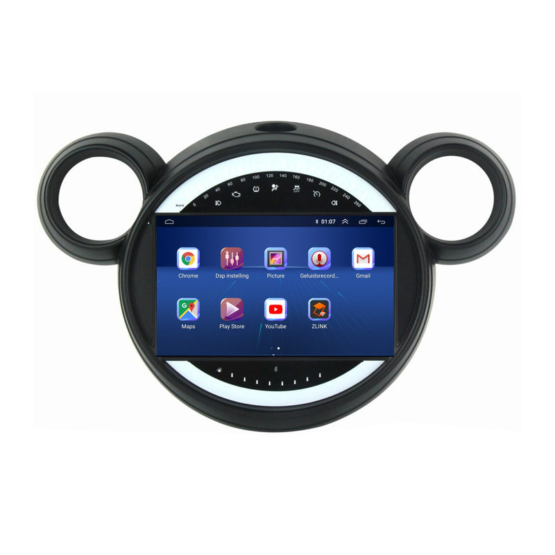 Android 13 CarPlay Autoradio voor Mini Cooper Countryman R60 | 2011 t/m 2014-5