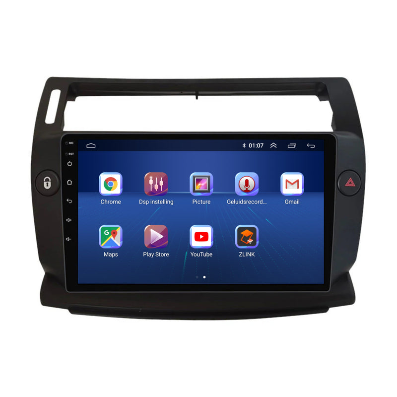 Citroën C4 | Android 13 | Autoradio | 2004 t/m 2013 | CarPlay & Android Auto-3
