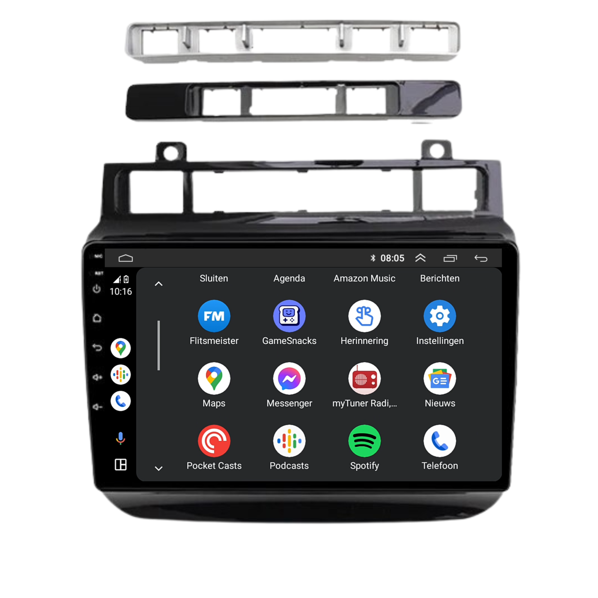 Volkswagen Touareg | Android 13 | Autoradio | 2011 t/m 2017 | CArplay & Android Auto-5