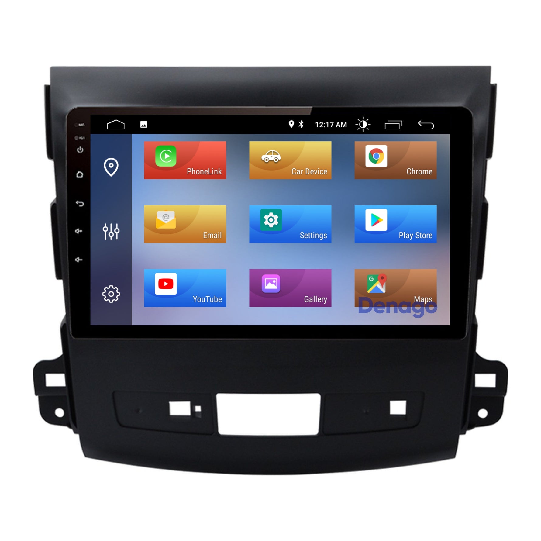 Mitsubishi Outlander CarPlay autoradio | 2008 t/m 2012 | Denago DNG-A170 | 9 inch | Android 13 | Draadloos CarPlay & Android Auto