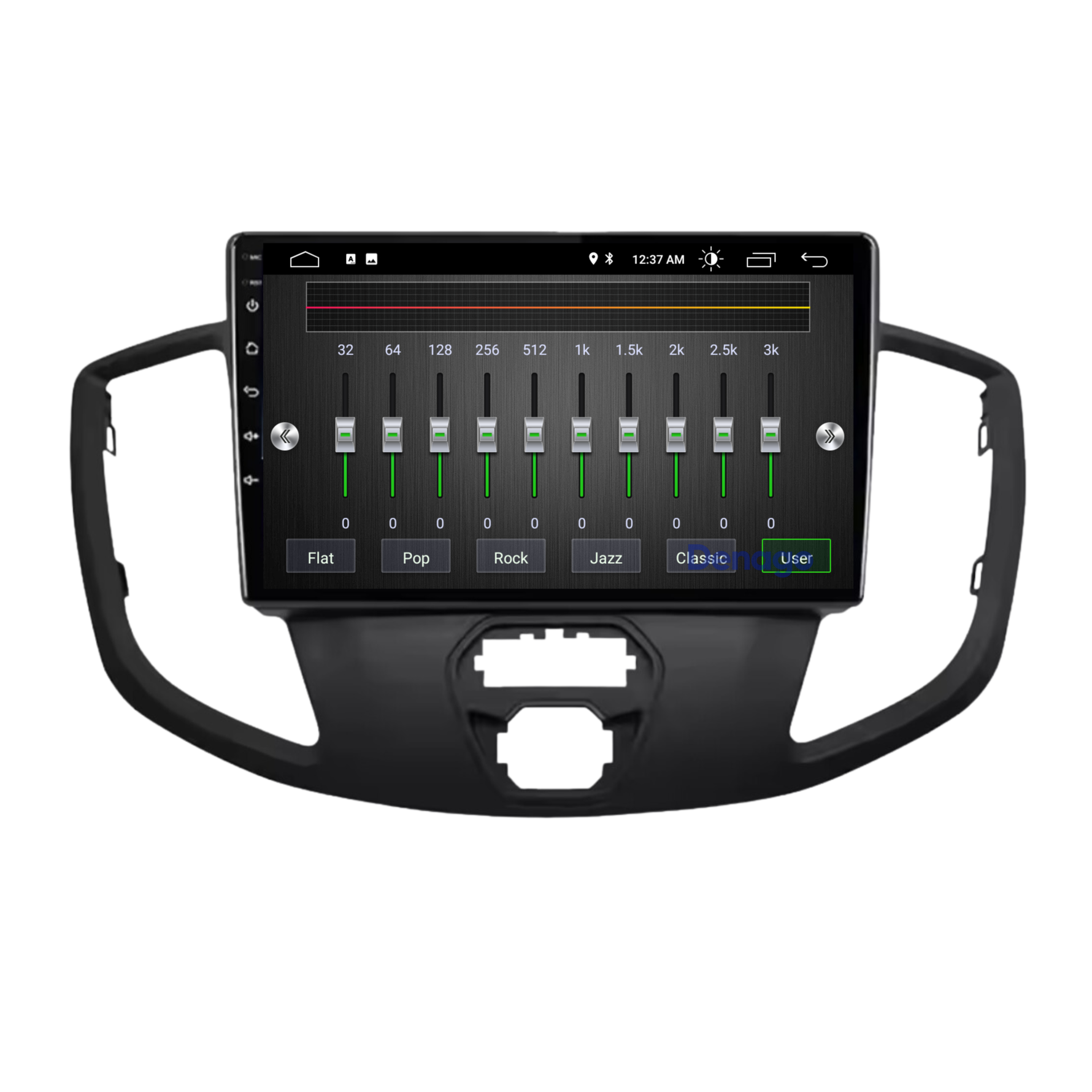 Ford Transit CarPlay autoradio | 2014 t/m 2021 | Denago DNG-A62 | 9 inch | Android 13 | Draadloos CarPlay & Android Auto