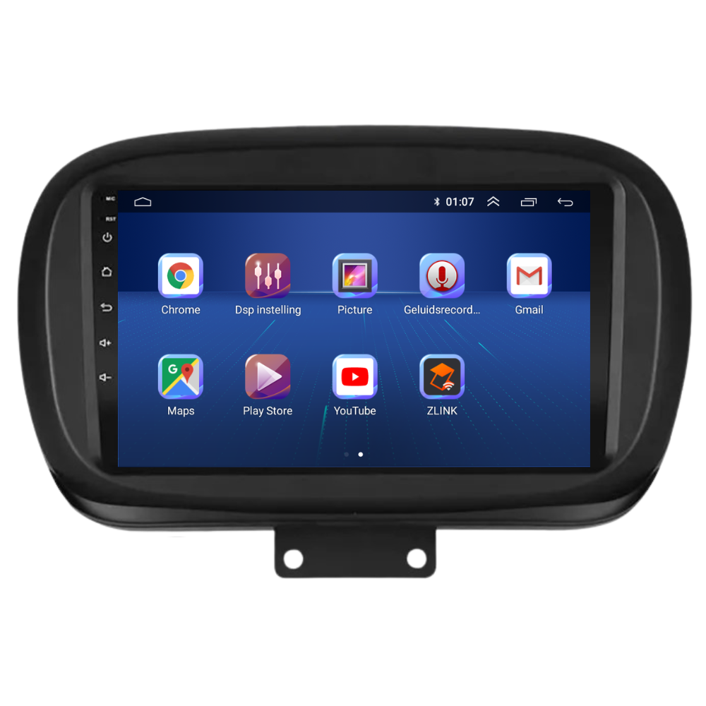 Fiat 500X  | Android 13 | Autoradio | 2015 t/m 2023 | Carplay & Android Auto-2