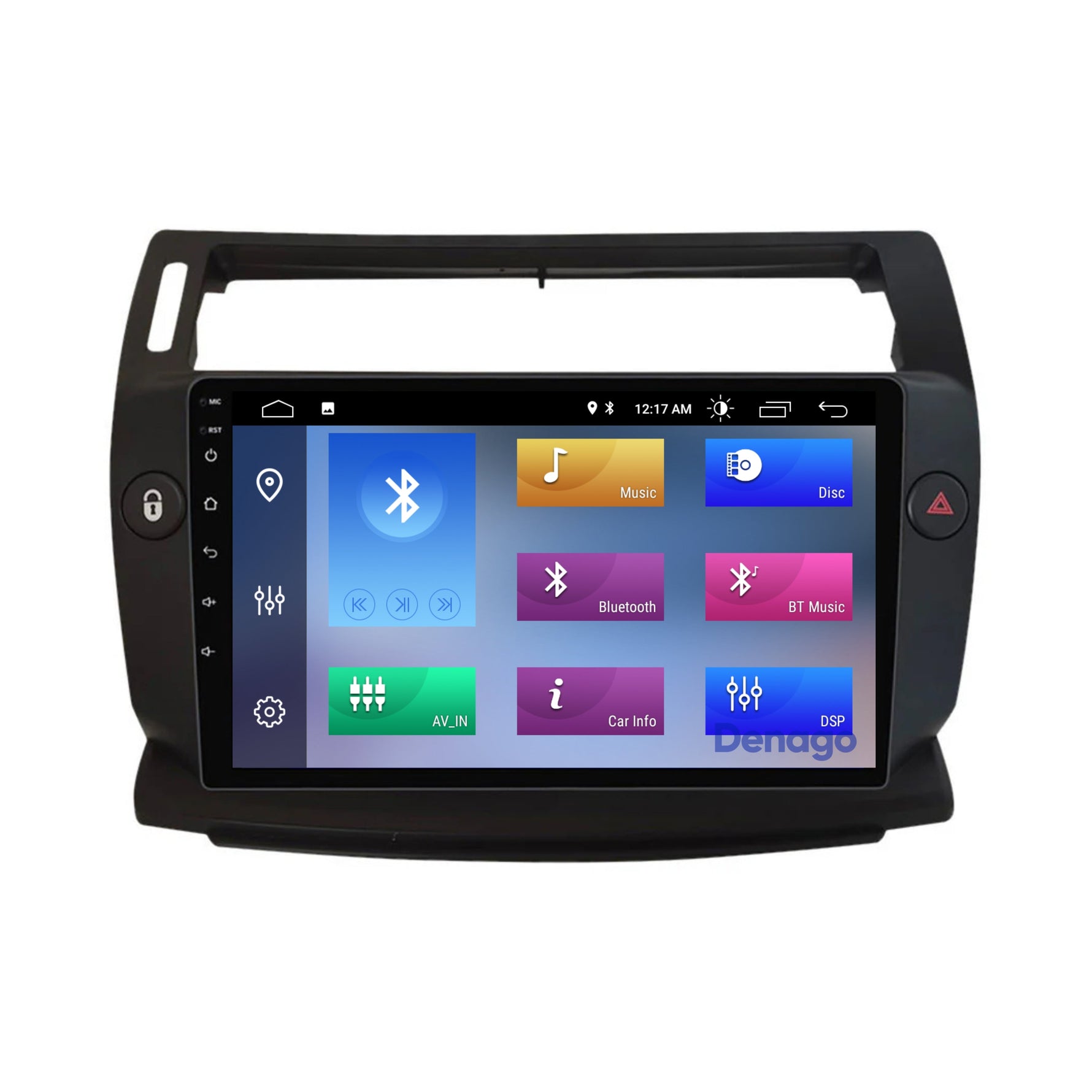 Citroën C4 CarPlay autoradio | 2004 t/m 2010 | Denago DNG-A318 | 9 inch | Android 13 | Draadloos CarPlay & Android Auto