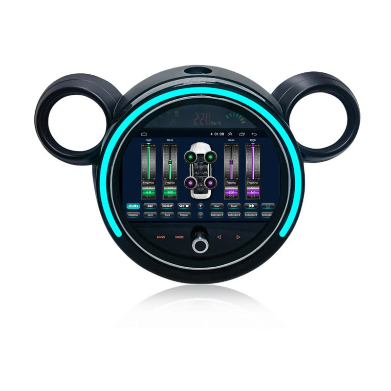 Mini Cooper Countryman R60 CarPlay & Android Auto autoradio | 2011 t/m 2014 | Android 15 | Davilon | Met LED-verlichting-8