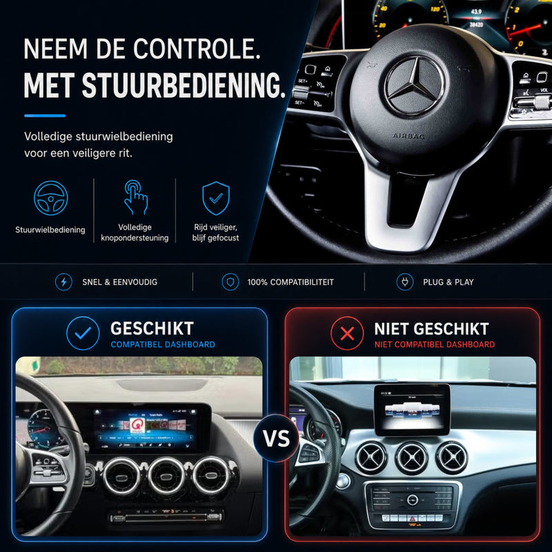Mercedes GLA-Klasse H247 | 2020 t/m 2026 | CarPlay & Android Auto Box | NTG 6.0 (MBUX)-6