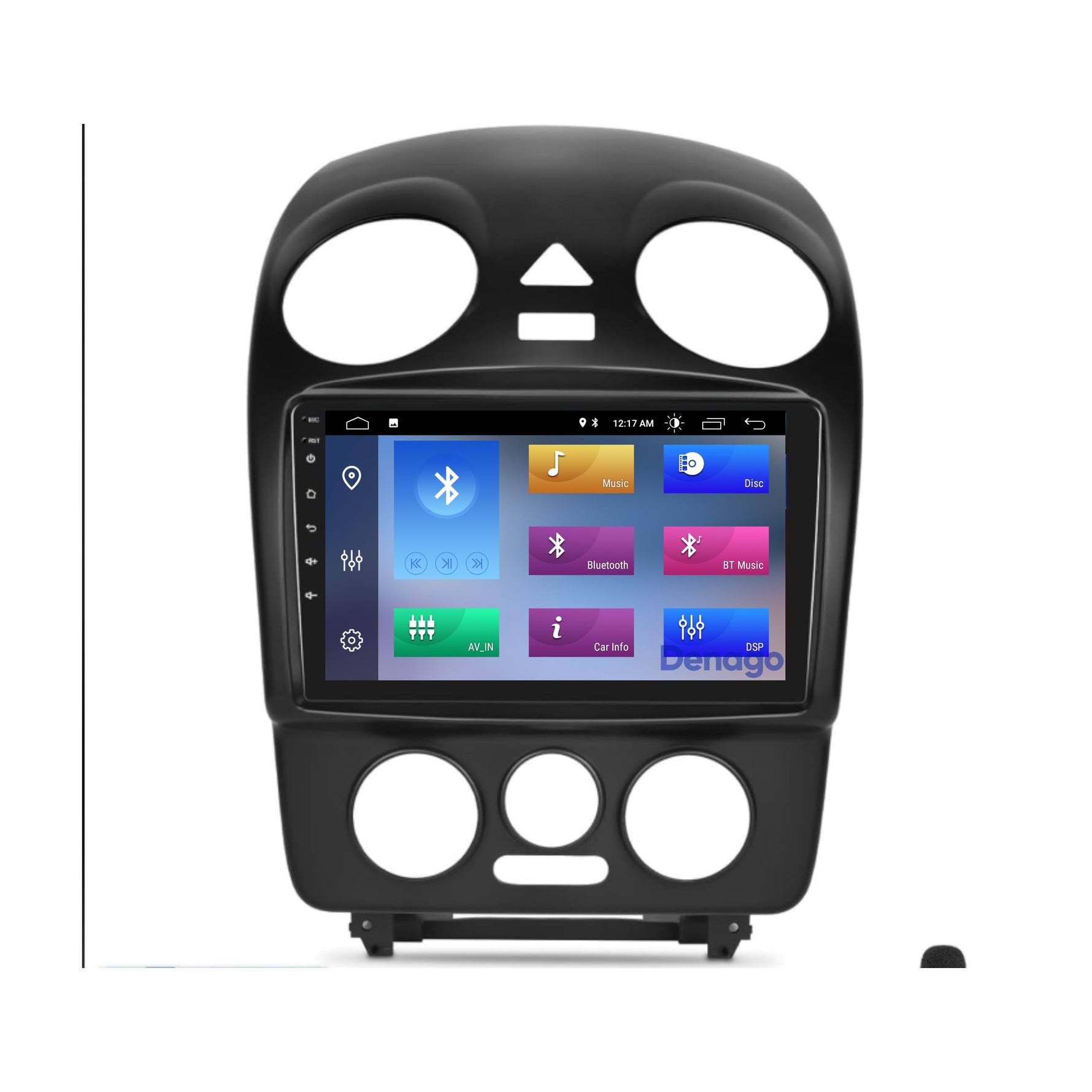 Volkswagen Beetle CarPlay autoradio | 2004 t/m 2010 | Denago DNG-A312 | 9 inch | Android 13 | Draadloos CarPlay & Android Auto