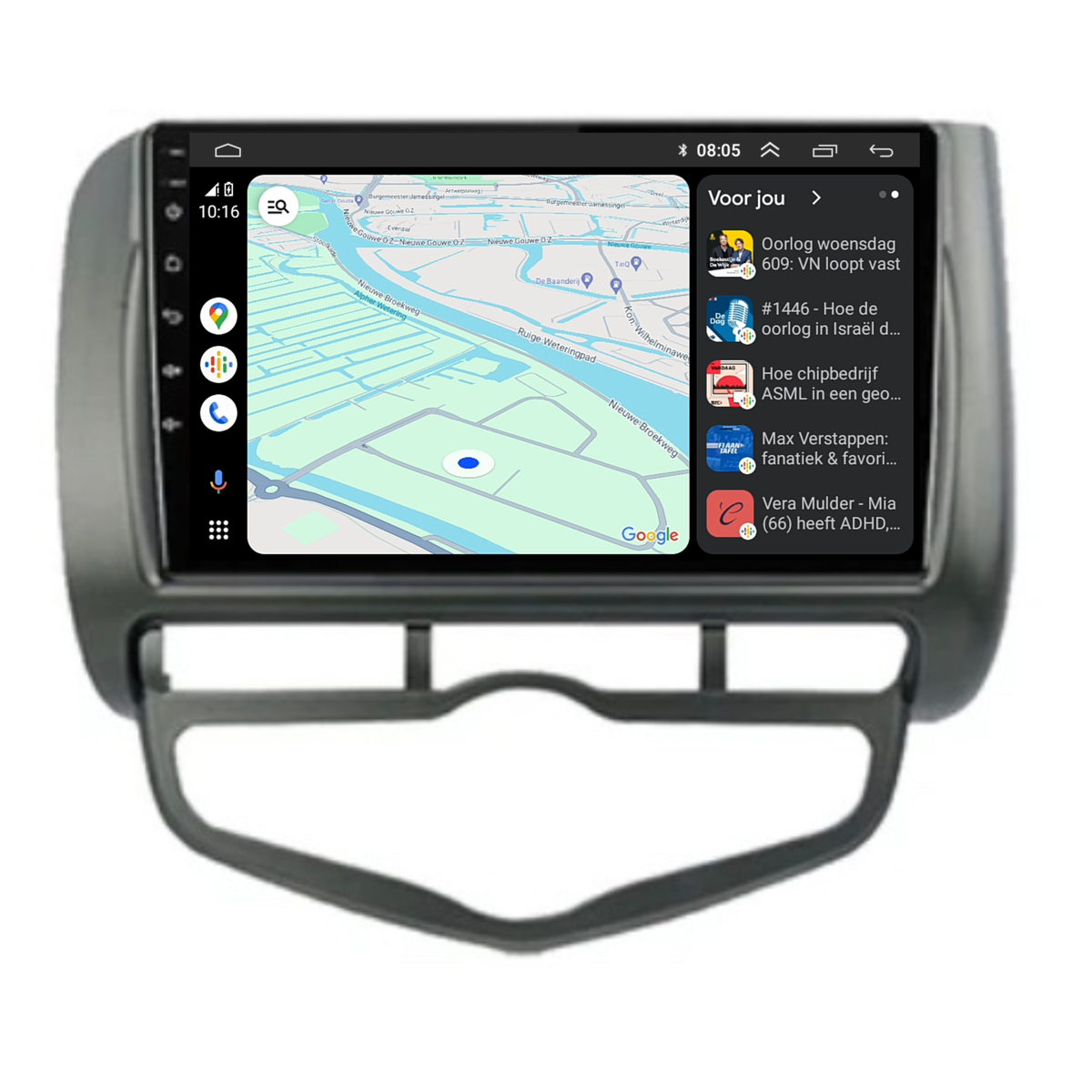CarPlay Honda Jazz | Android 13 | Autoradio | 2005 t/m 2008 | Carplay & Android Auto-7