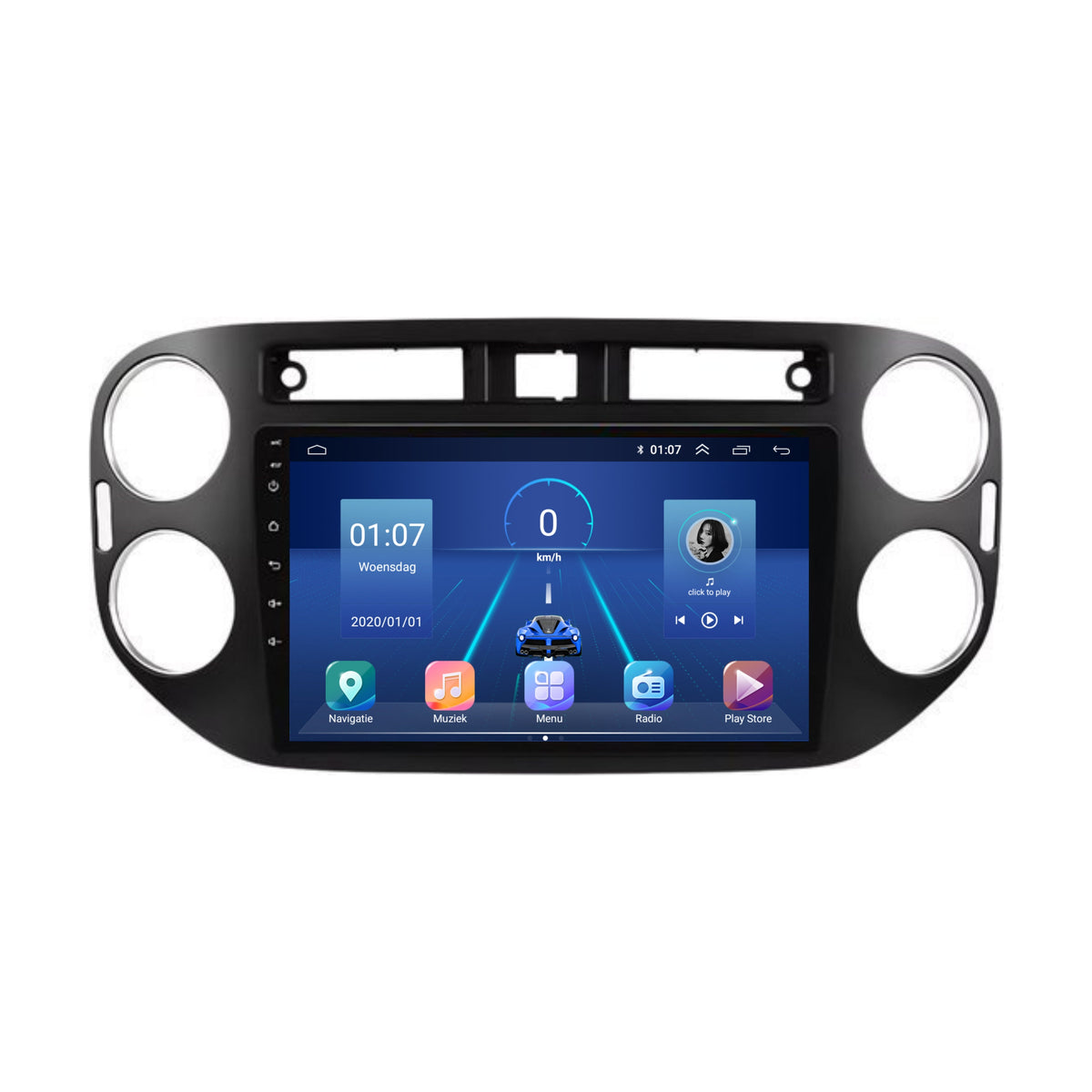 Volkswagen Tiguan | Android 13 | Autoradio | 2007 t/m 2015 | CarPlay & Android Auto-6
