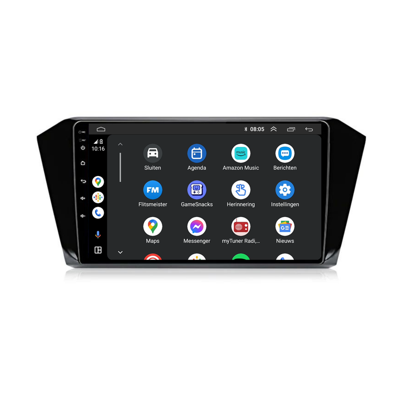 Volkswagen Passat CarPlay & Android Auto autoradio | 2014 t/m 2021 | Android 15 | Davilon-9
