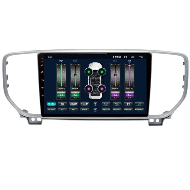 Kia Sportage CarPlay & Android Auto autoradio | 2019 t/m 2021 | Android 15 | Davilon-7