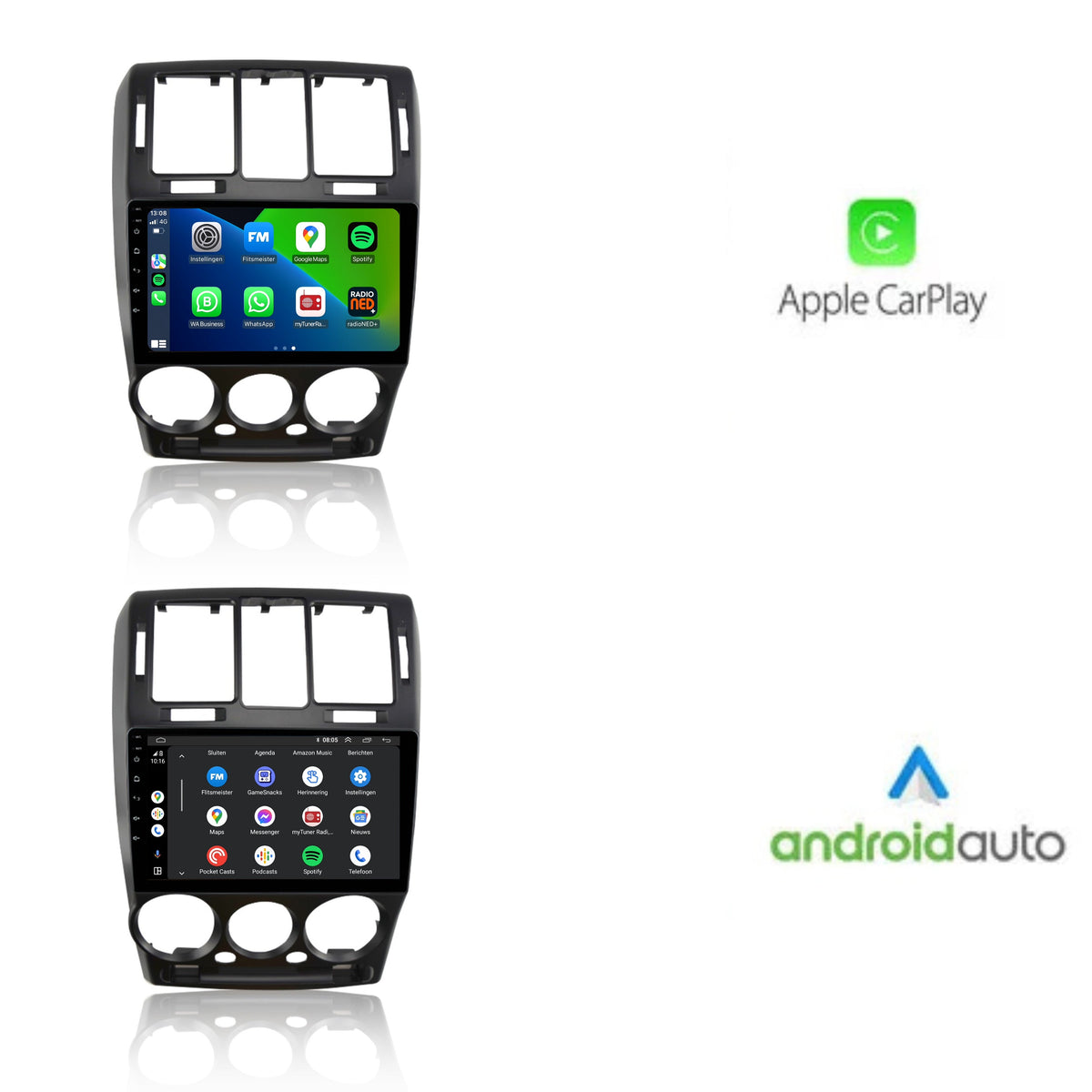 Hyundai Getz | Autoradio | 2002 t/m 2011 | Carplay & Android Auto-7