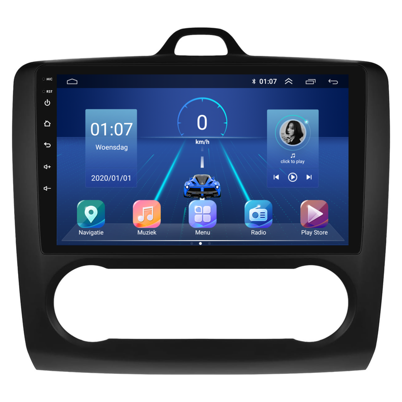 Ford Focus | Android 13 | Autoradio | 2004 t/m 2011 | CarPlay & Android Auto-3