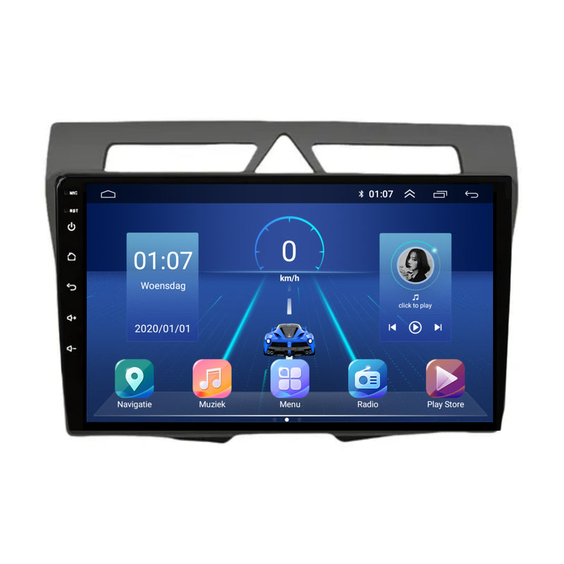 Kia Picanto | Autoradio | 2008 t/m 2010 | Carplay & Android Auto | Zwart-5