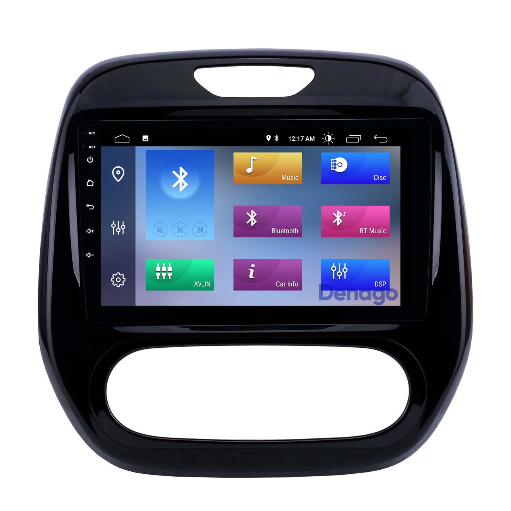 Renault Captur CarPlay autoradio | 2013 t/m 2017 | Denago DNG-A182 | 9 inch | Android 13 | Draadloos CarPlay & Android Auto
