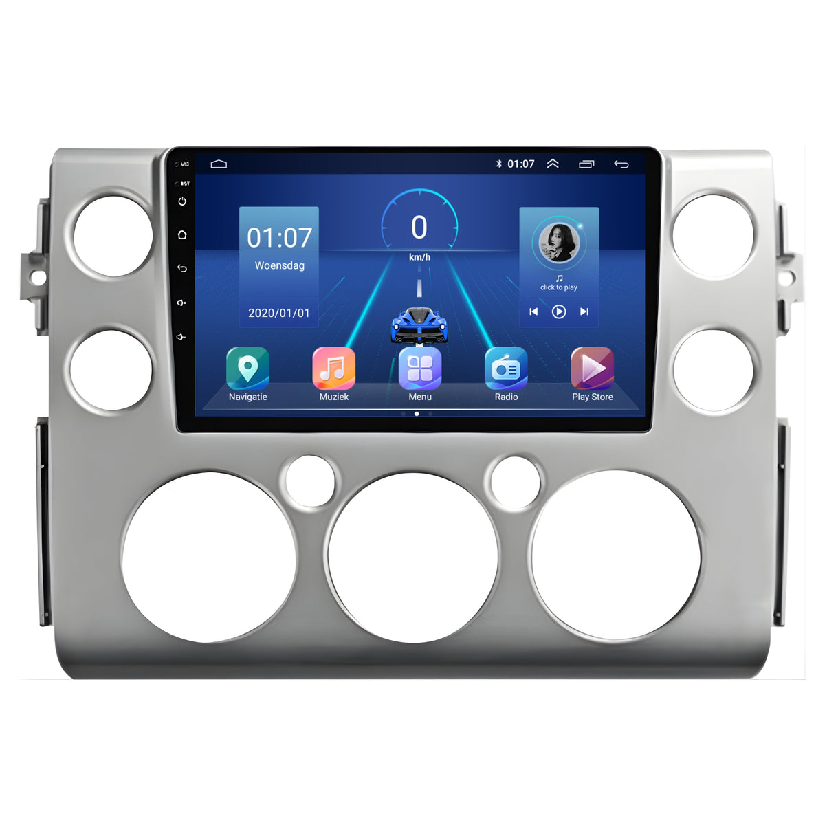 Toyota FJ Cruiser | Android 13 | Autoradio | 2006 t/m 2017 | CarPlay & Android Auto-6