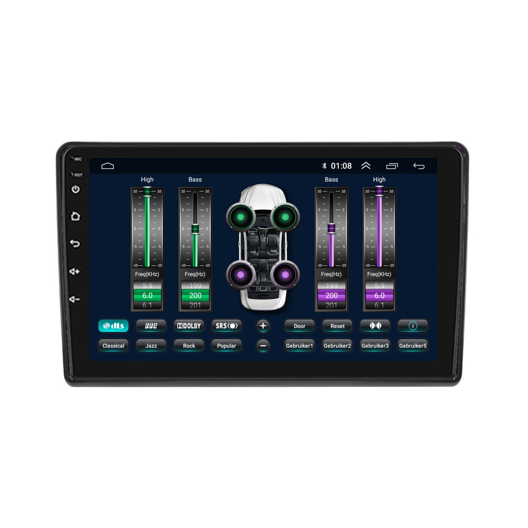 Citroën C3 | Android 13 | Autoradio | 2002 t/m 2010 | Carplay & Android Auto