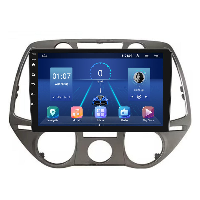 Hyundai I20 | 2008 t/m 2014 | Android 13 | Draadloos Apple Carplay & Android auto-7