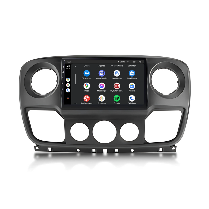 Nissan NV400 | Android 13 | Autoradio | 2010 t/m 2021 | Carplay & Android Auto-3