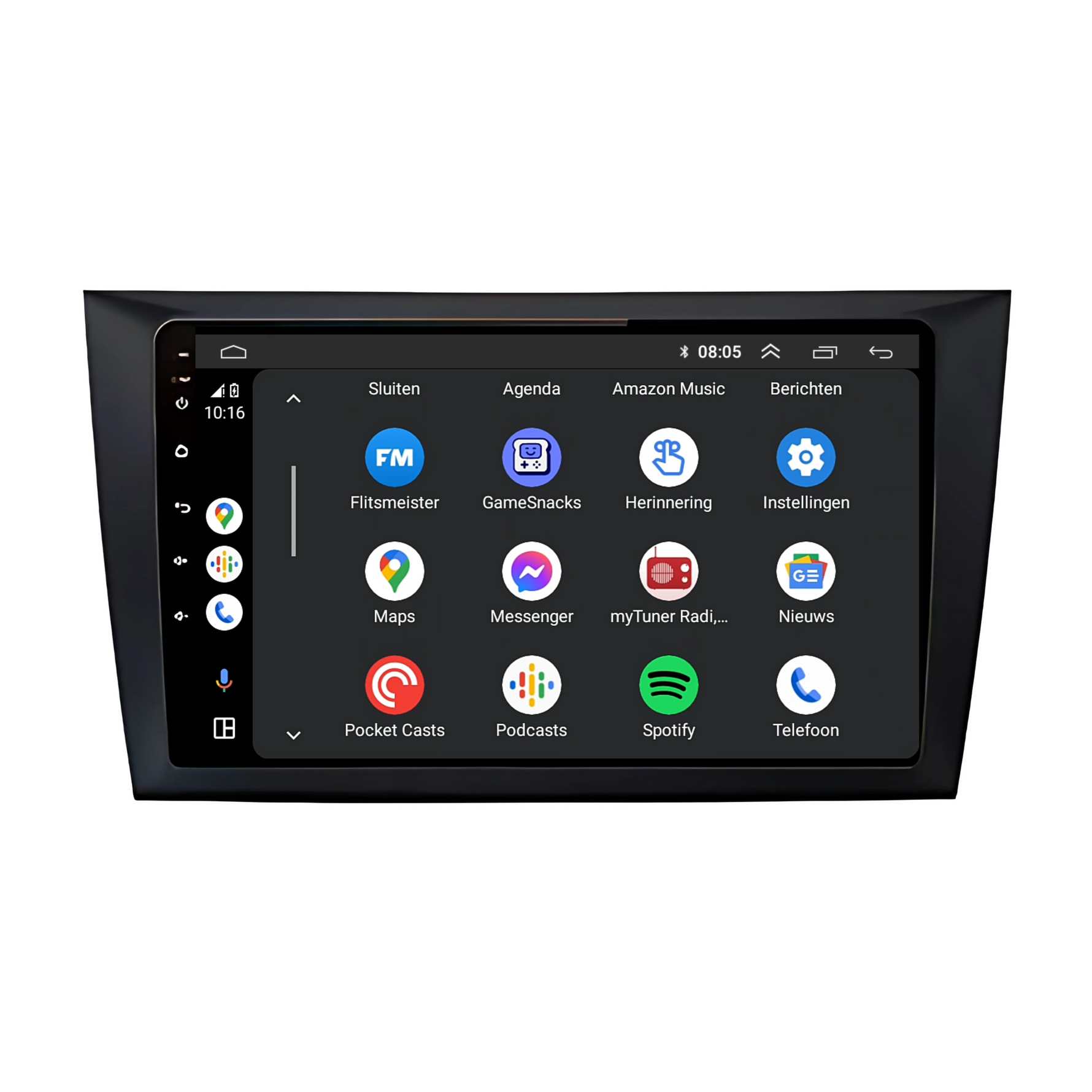 Volkswagen Golf 6 | Android 13 | Autoradio | 2009 t/m 2012 | Carplay & Android Auto