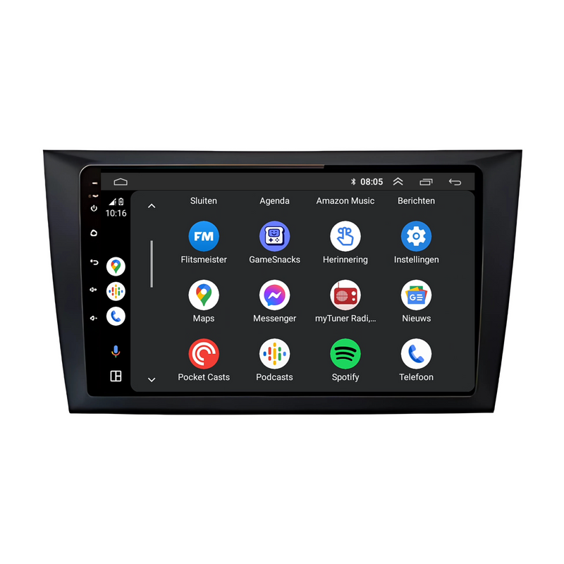 Volkswagen Golf 6 | Android 13 | Autoradio | 2009 t/m 2012 | Carplay & Android Auto-2