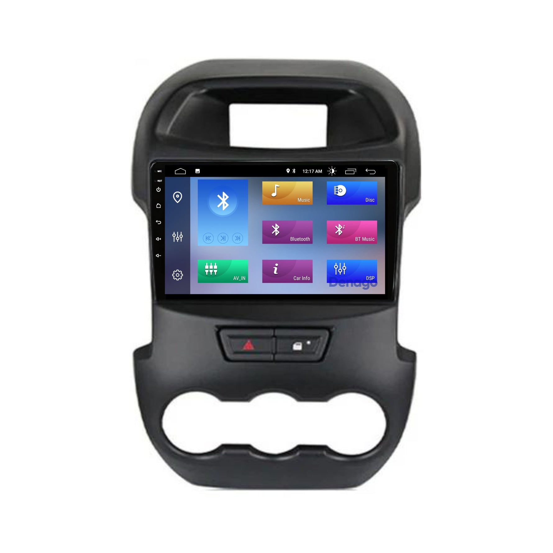 Ford Ranger CarPlay autoradio | 2012 t/m 2015 | Denago DNG-A155 | 9 inch | Android 13 | Draadloos CarPlay & Android Auto
