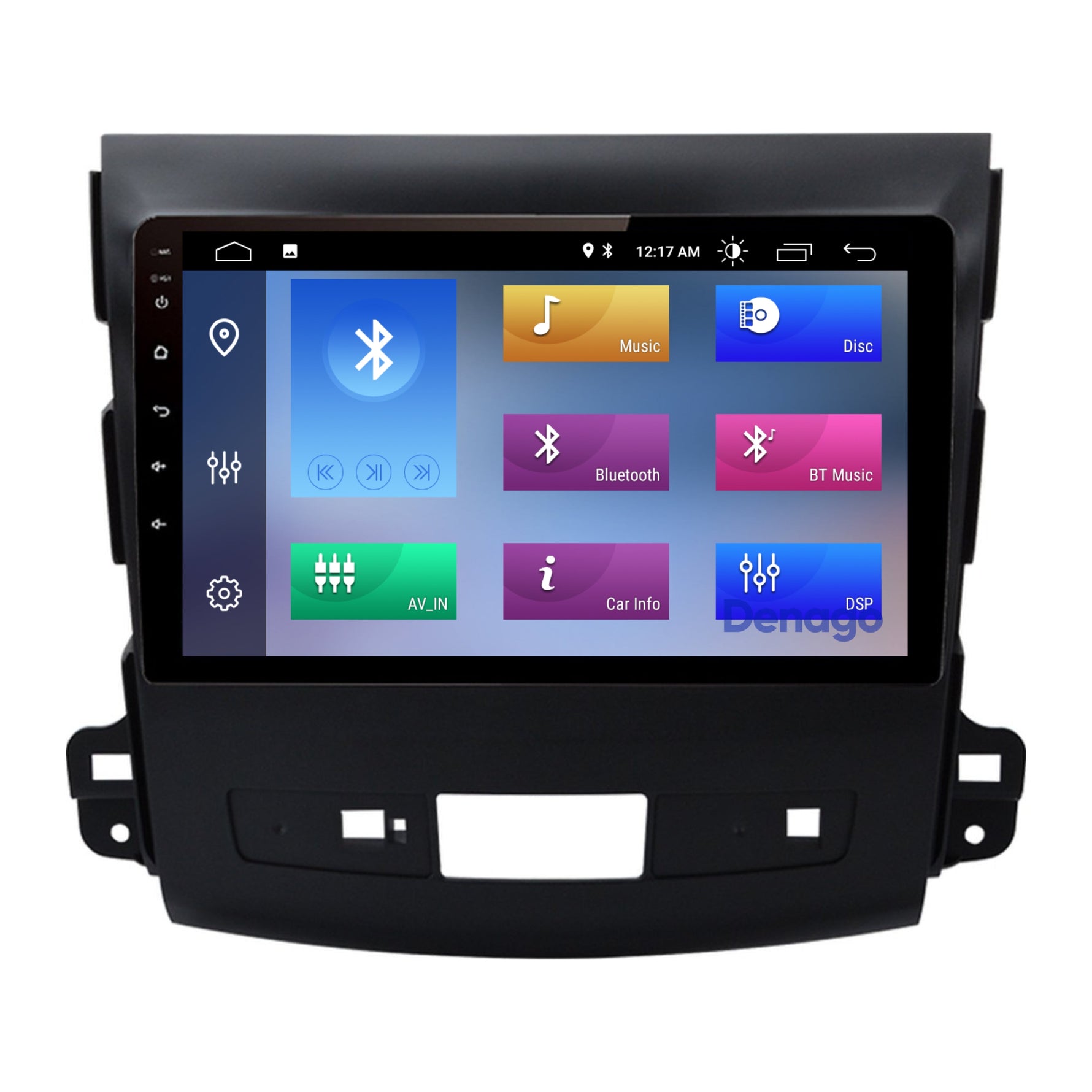Mitsubishi Outlander CarPlay autoradio | 2008 t/m 2012 | Denago DNG-A170 | 9 inch | Android 13 | Draadloos CarPlay & Android Auto