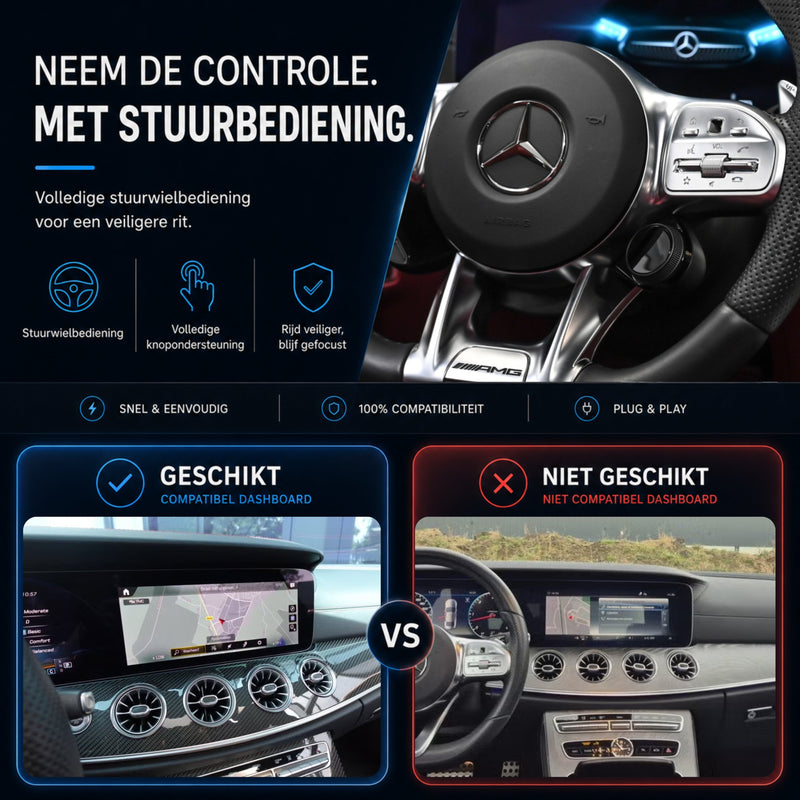 Mercedes CLS-Klasse W257 | 2021 t/m 2024 | CarPlay & Android Auto Box | NTG 6.0 (MBUX)-6
