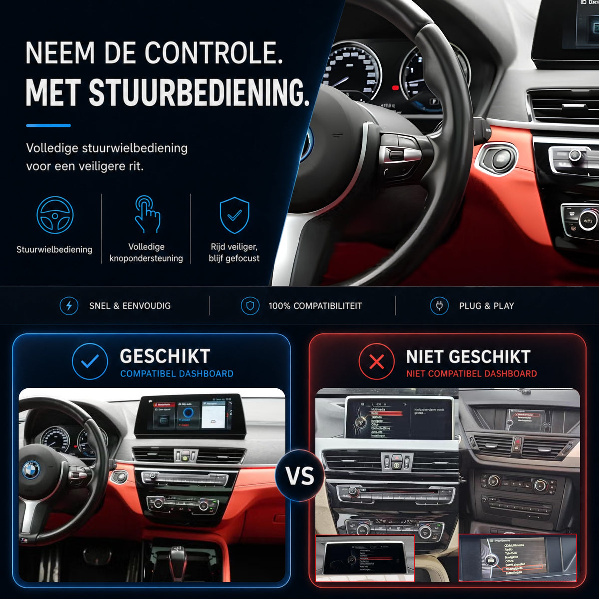 BMW X2 F39 | 2017 t/m 2023 | CarPlay & Android Auto Box | NBT EVO-6