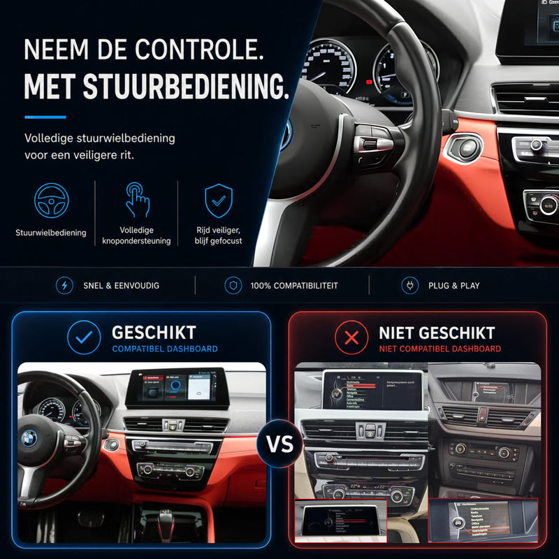 BMW X2 F39 | 2017 t/m 2023 | CarPlay & Android Auto Box | NBT EVO-6
